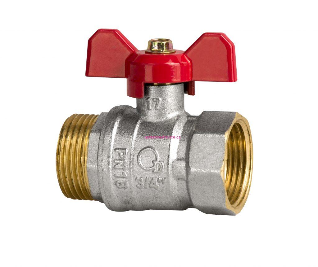 Kulový kohout 1/2"Diamond motýlek č.
