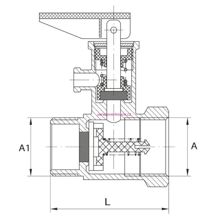Pojistný ventil k bojleru 3/4"7bar