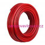 PE‑Xb/Al/PE‑Xb vícevrstvá trubka v izolaci IZOL.PE – 20×2 mm, 50 m červená